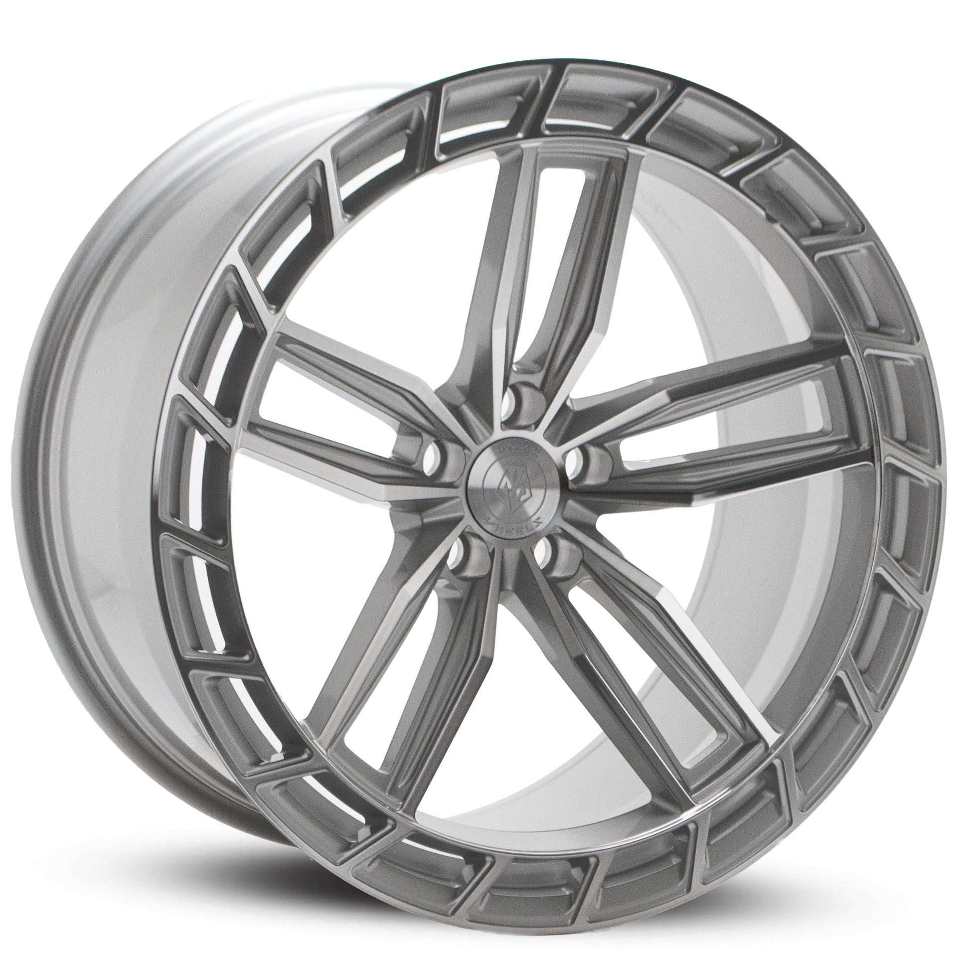 Imaz Wheels FF13 alumiinivanne, Hopea, 20"