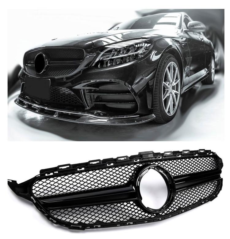 Sport grill svart Mercedes W205