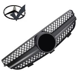 Grill Mattsvart Mercedes CLK W209