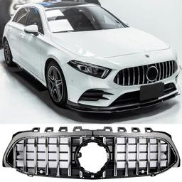 Chrome/svart Sportgrill GT-Optik Mercedes W177