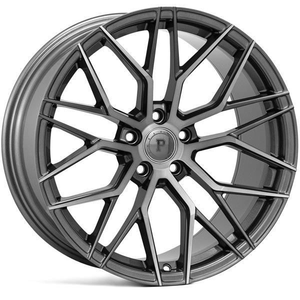 Platinum Wheels 520R alumiinivanne, Harmaa, 22""