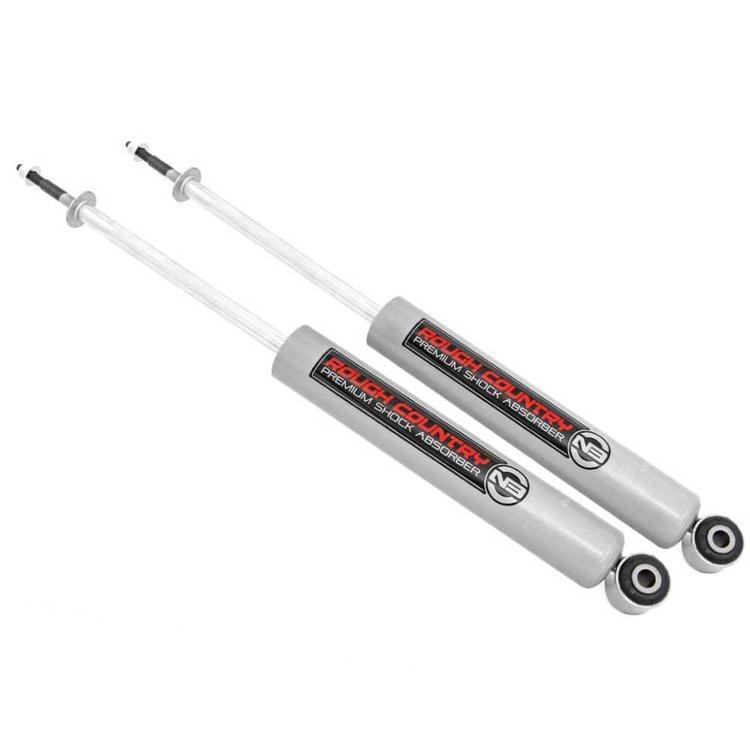 Bakre nitro-stötdämpare Rough Country N3 Premium för Dodge Ram 1500 DT 2019-2024 och Dodge Ram 1500 DT 2025- m.fl.