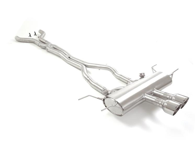 Ragazzon slutdämpare Sport Line 2x114 mm Jaguar F-Type 2013–> - Coupé S