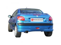 Ragazzon mellanrör Peugeot 206 - 1.6 16V (80 Kw) 2001–> - 2
