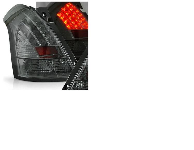 Baklampor LED svart Suzuki Swift 