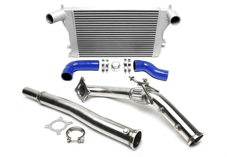 TA Technix Intercooler med Downpipe Audi A3 8P / Seat Leon 1P / VW Golf 6, Scirocco 1K/13
