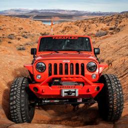 Sats med främre och bakre begränsningsremmar TeraFlex för höjning 3-4" för Jeep Wrangler JK 2-dörrars 2007-2018 m.fl. - 3