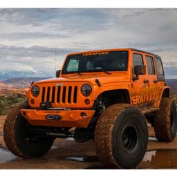 Främre nedre skyddsplåtssats för länkarm TeraFlex för Jeep Wrangler JK 2-dörrars 2007-2018 m.fl. - 2