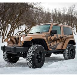 Hållare för spiralfjäder TeraFlex för Jeep Wrangler JK 2-dörrars 2007-2018 m.fl. - 2