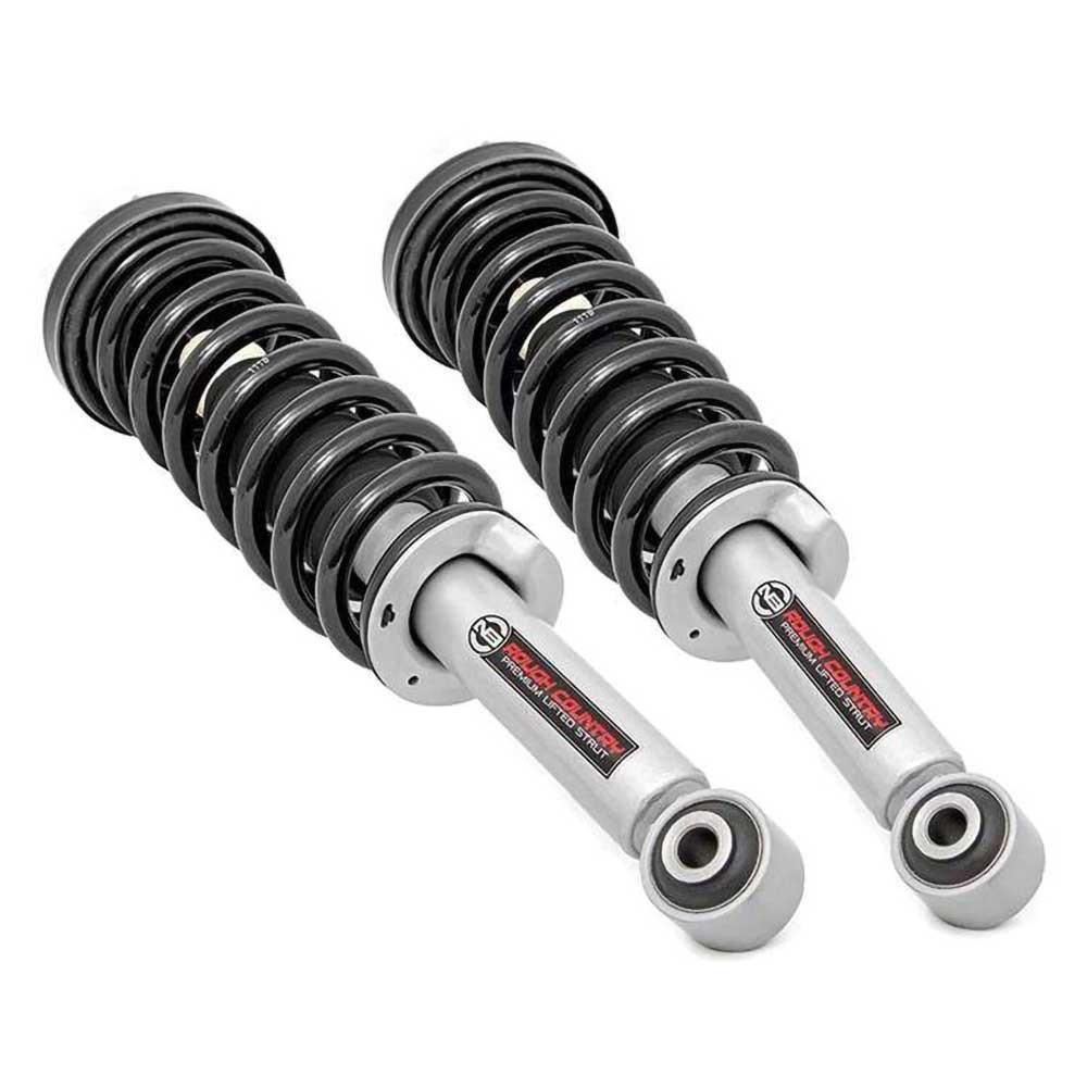 Främre coilover-fjäderben Rough Country N3 Premium höjning 3 tum 2009-2013 för Ford F150 2009-2014