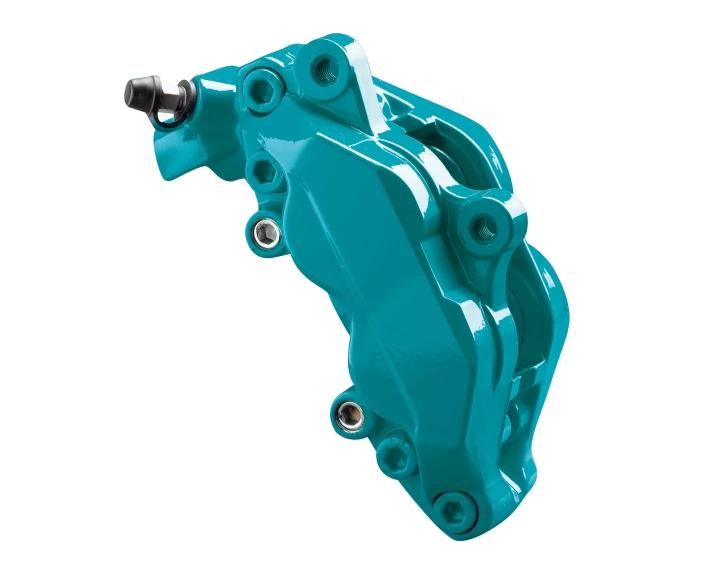 Brake caliper paint Miami Beach Blue