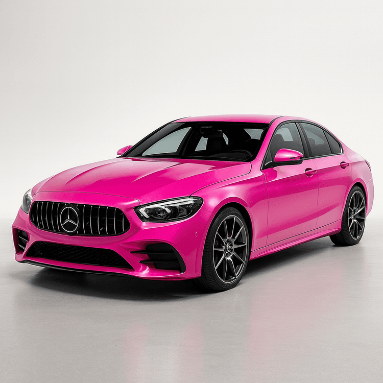 Rosa Vinyl Foliefilm - Mercedes
