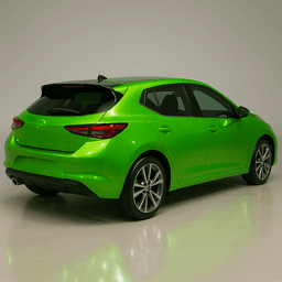 Grön Vinyl Foliefilm - Mazda