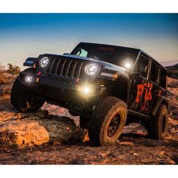 Främre genomslagsstopp Fox Factory Race 2.0 IFP höjning 0-8" för Jeep Wrangler JL 2-dörrars 2018- m.fl. - 3