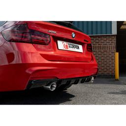 Sportavgassystem dubbla rör BMW F30/F31 335D