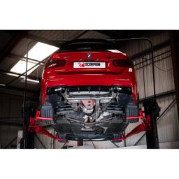 Sportavgassystem dubbla rör BMW F30/F31 335D