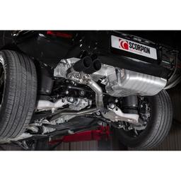 Ersättningsrör för slutdämpare svart Daytona Land Rover Defender 3.0 Diesel 2020–2026 - 3