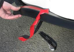 Flexibel spoilerläpp svart universal - 4