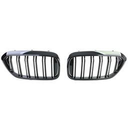 Njurar dubbelribbad Performance-design blanksvart till BMW 5-Serie G30 G31 2017-2020 - 6