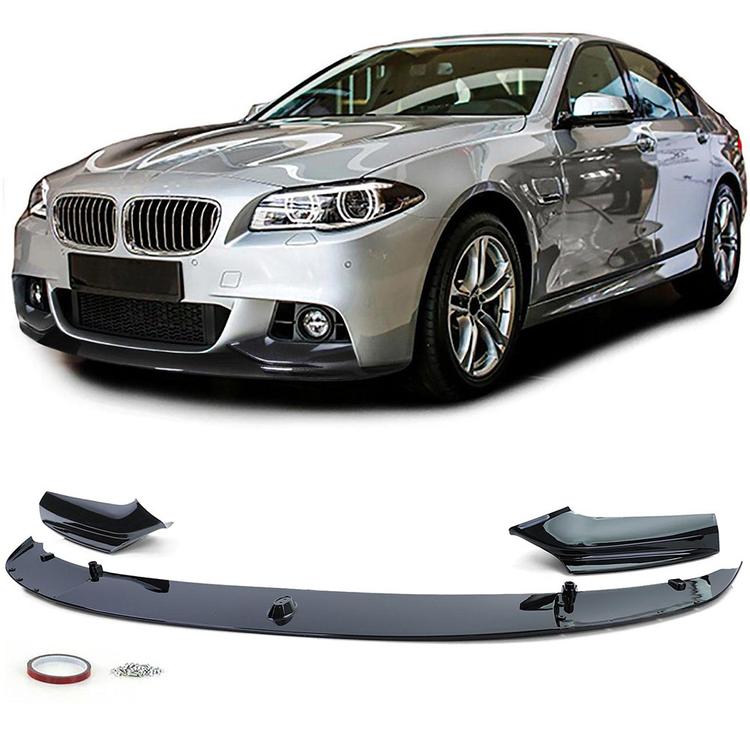 Blanksvart Spoilerläpp BMW 5-serie F10 F11