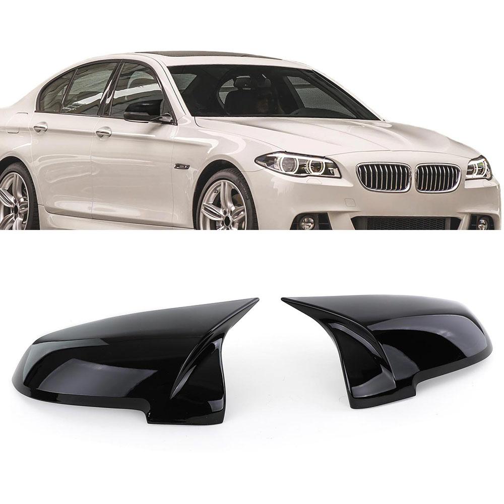 Blanksvart spegelkåpor BMW F10 F11 F06 F12 F13 F01 F02