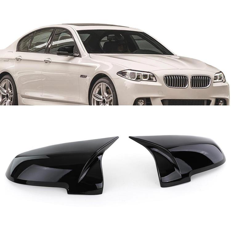 Blanksvart spegelkåpor BMW F10 F11 F06 F12 F13 F01 F02