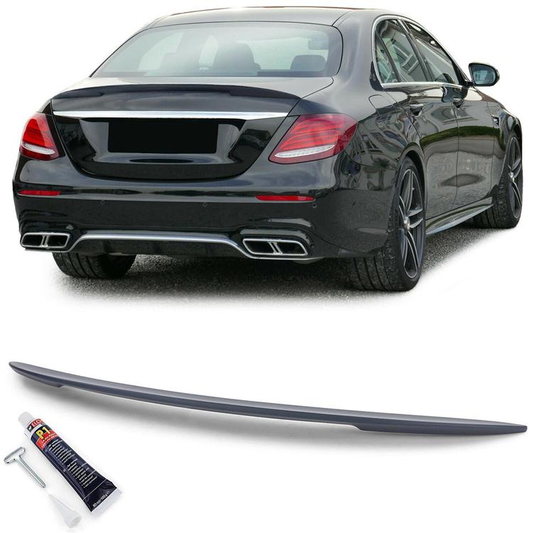 Matt Black Spoiler Wing Mercedes E-Class W213