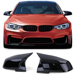 Blanke sorte spejlovertræk BMW
