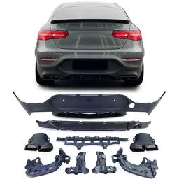 Diffusor med udstødningsrør Mercedes GLC C253 Coupe