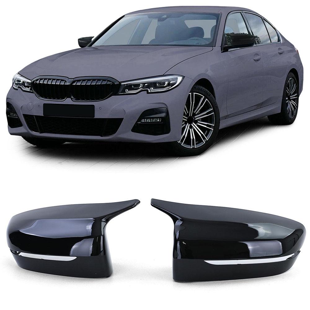 Blanksvart spegelkåpor BMW G20 G21 G30 G31 G11