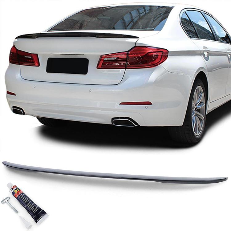 Gloss Black Spoiler BMW 5 Series G30 sedan