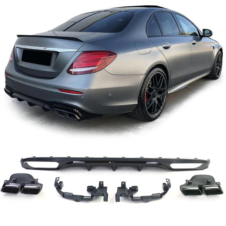 Diffusor med udstødningsrør Mercedes E-Klasse W213 Sedan