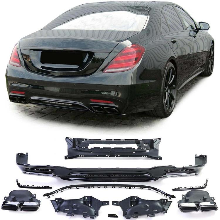 Diffusor med udstødningsrør Mercedes S-Klasse W222