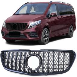 Blanksvart Grill Mercedes V-Klass / Vito