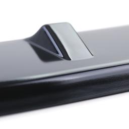 Frontspoiler blank svart til BMW 3-serie E46 Sedan/Touring facelift 09/2001-2005, uten M-støtfanger - 5