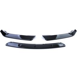 Frontspoiler blank svart til BMW 3-serie E46 Sedan/Touring facelift 09/2001-2005, uten M-støtfanger - 7