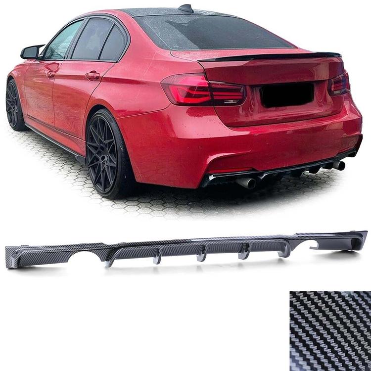 Kolfiber Look Diffusor BMW 3-Serie F30/F31 335i 340i