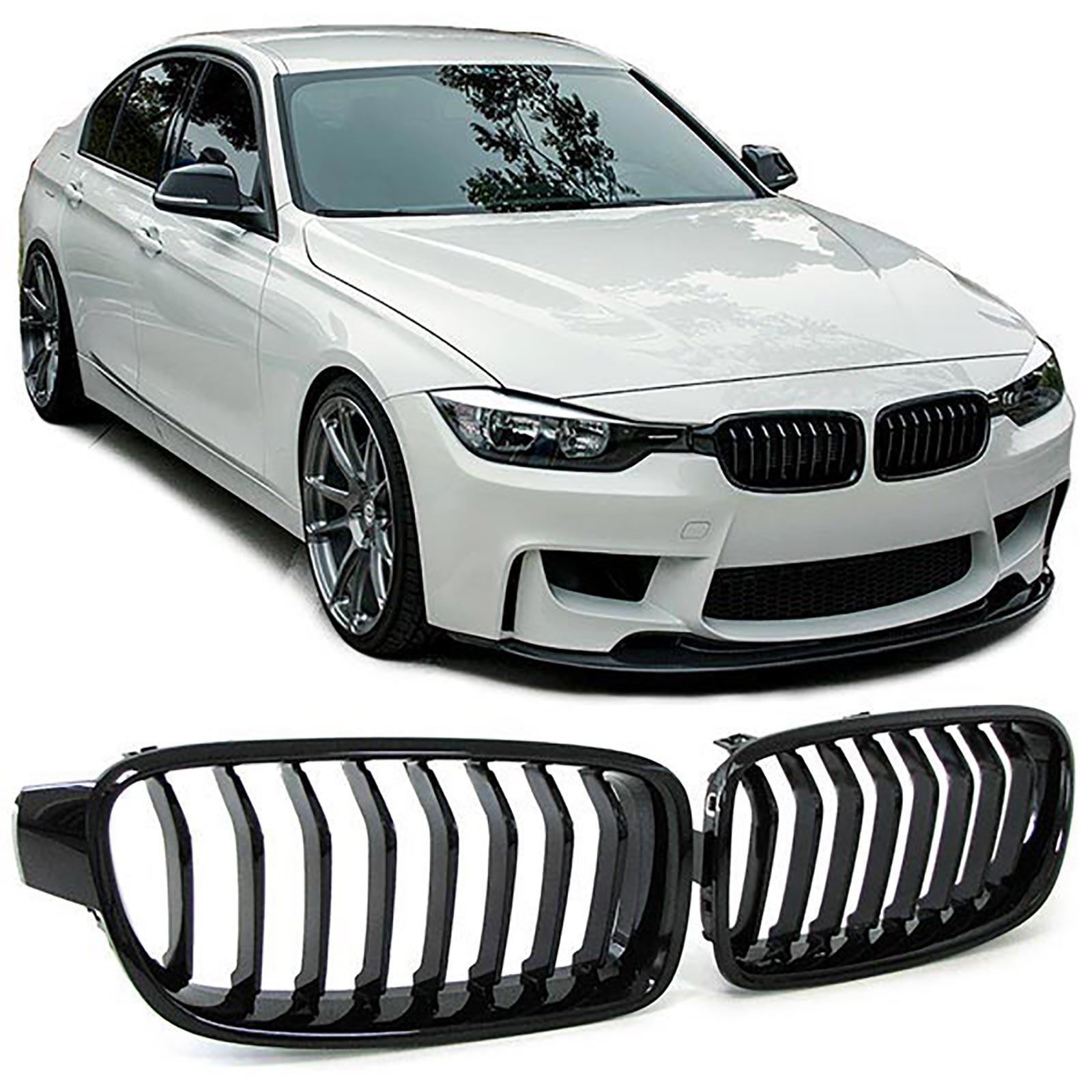 Njurar sportutförande Performance-design blanksvart till BMW 3-Serie F30 F31 2011-2019