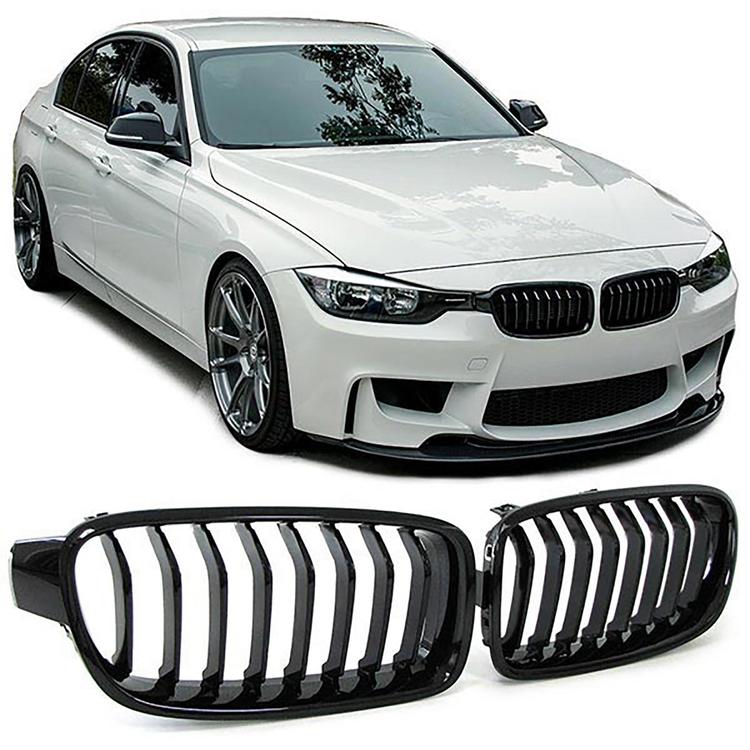 Njurar sportutförande Performance-design blanksvart till BMW 3-Serie F30 F31 2011-2019