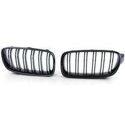 Njurar dubbelribbad Performance-design blanksvart till BMW 3-Serie F30 F31 2011-2019