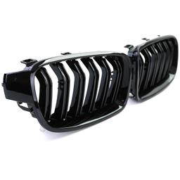 Njurar dubbelribbad Performance-design blanksvart till BMW 3-Serie F30 F31 2011-2019 - 2