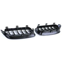 Njurar dubbelribbad Performance-design blanksvart till BMW 3-Serie F30 F31 2011-2019 - 6