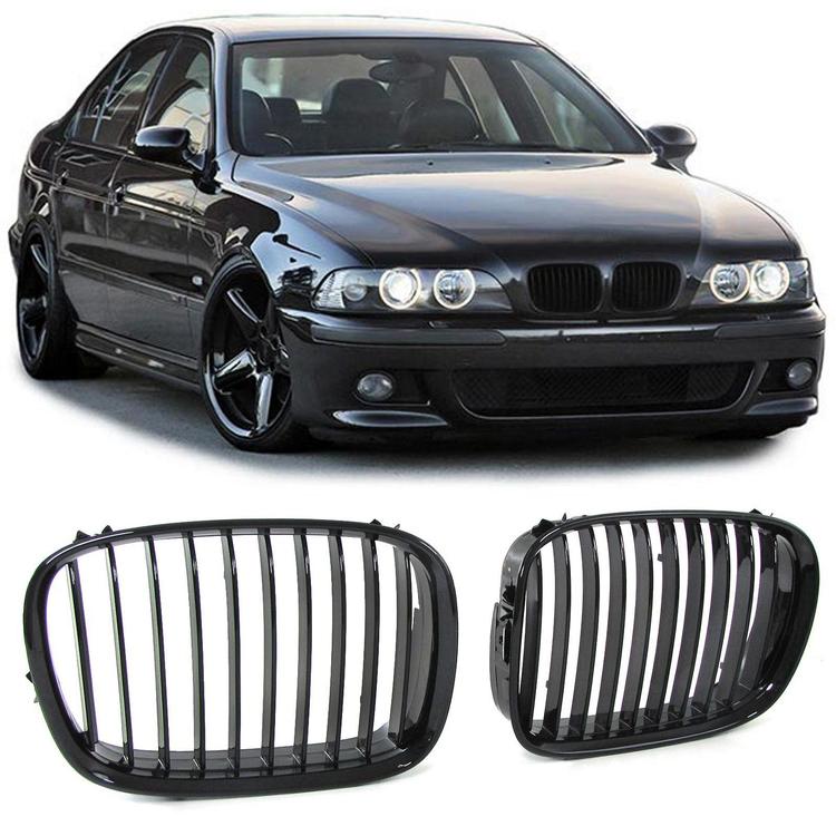 Njurar sportutförande blanksvart till BMW 5er E39 1995-2003