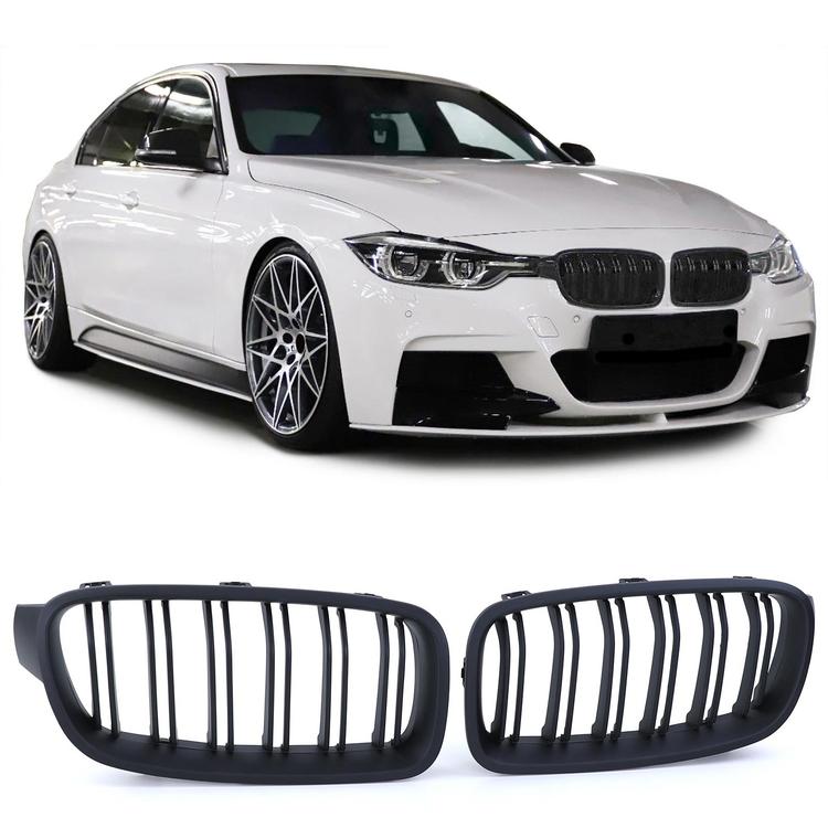 Njurar dubbelribbad Performance-design till BMW 3-Serie F30 F31 2011-2019