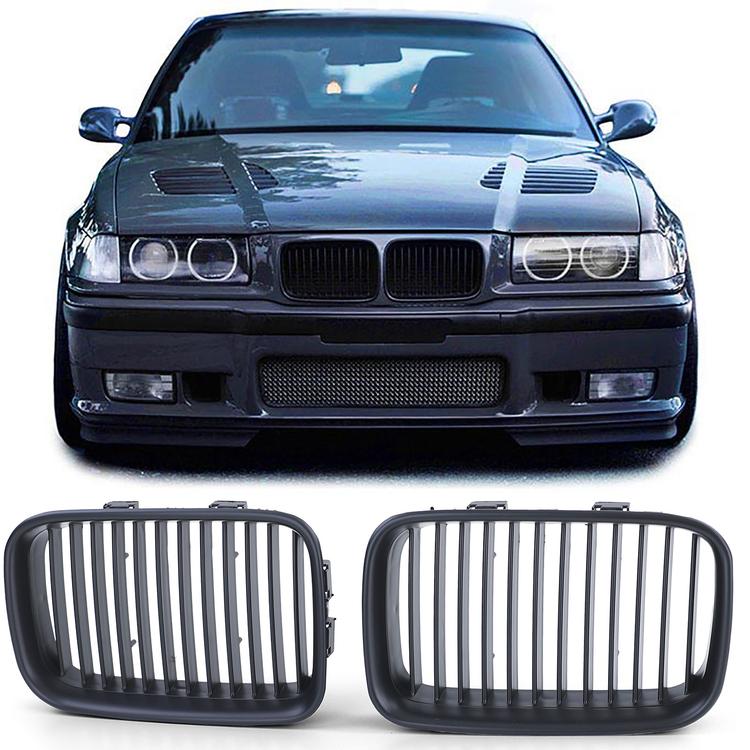 Njurar sportutförande svart till BMW 3-Serie E36 före facelift 1990-1996
