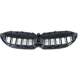 Njurar dubbelribbad Performance-design blanksvart till BMW 3-Serie G20 G21 2019-2022 - 6