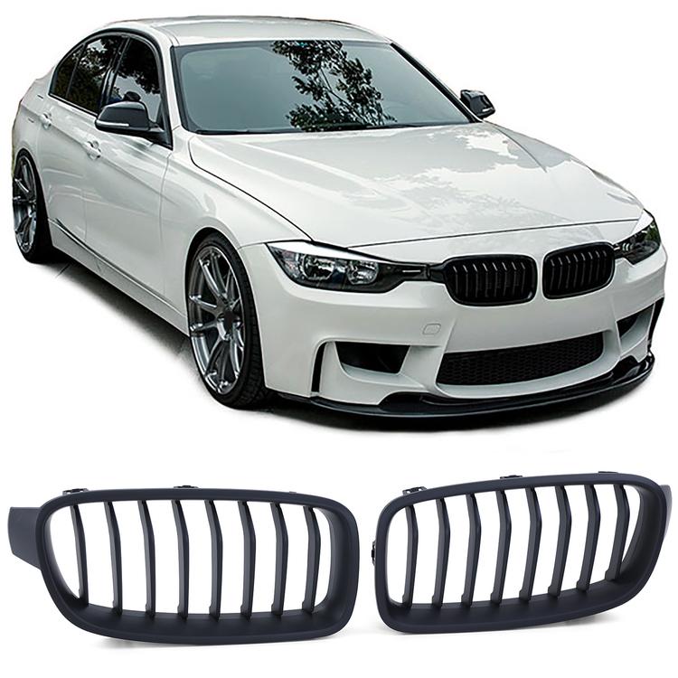 Njurar sportutförande svart till BMW 3-Serie F30 F31 2011-2019