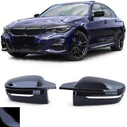 Blanke sorte spejlovertræk BMW 3-serie G20 G21
