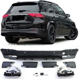 Diffusor med udstødningsrør Mercedes GLE V167 AMG-Line