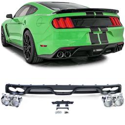 Diffusor med Ändrör Shelby GT350 look
